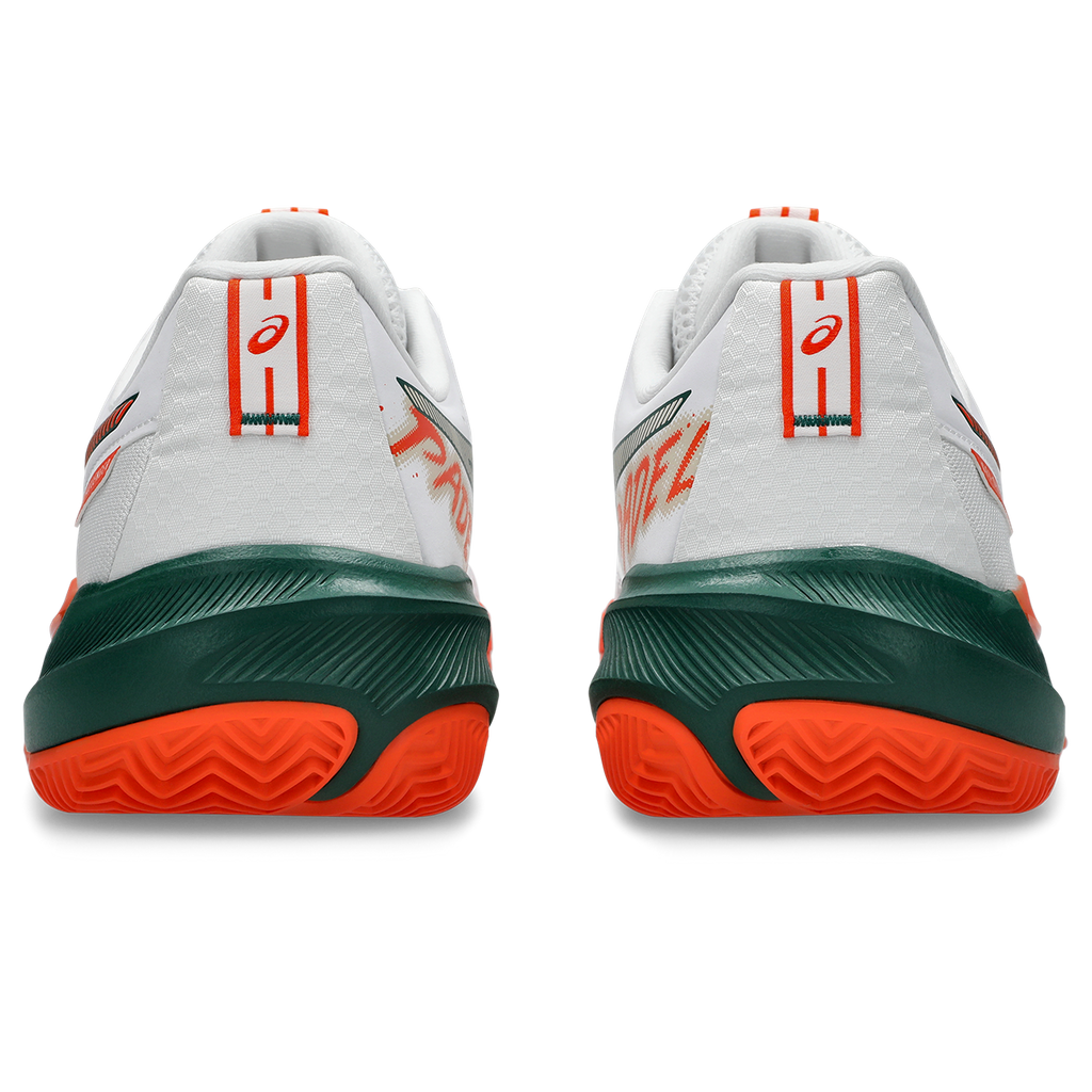 ASICS Gel-Challenger 15 Padel White / Energy Orange 1041A511-102 takaa