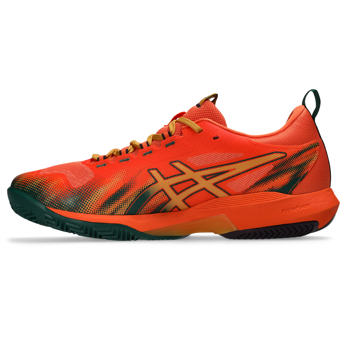 ASICS Sonicsmash FF Energy Orange / Dark Aubergine 1041A538-800 vasen sivu