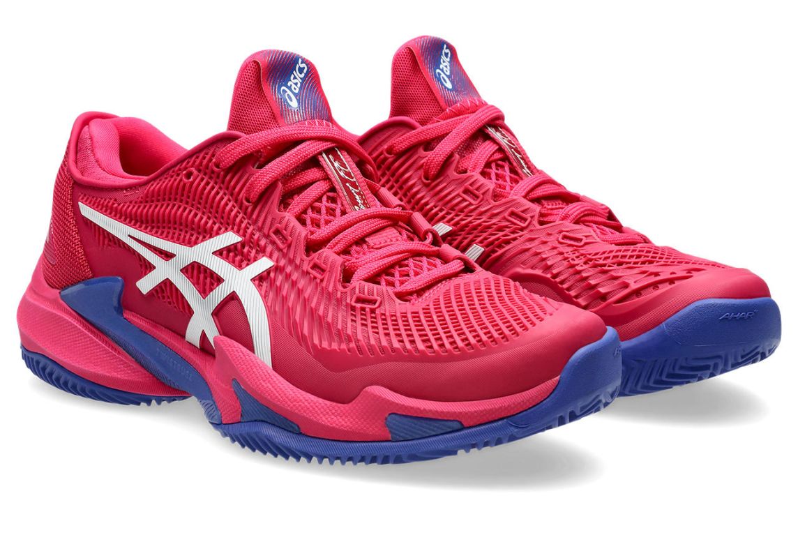 ASICS Court FF 3 Clay naisten kengät edestä