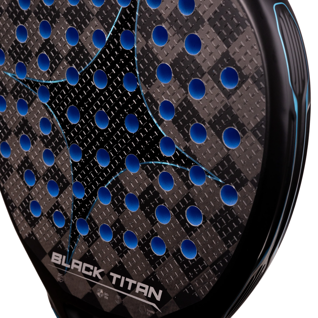StarVie Black Titan 27 Blue padelmaila yksityiskohta