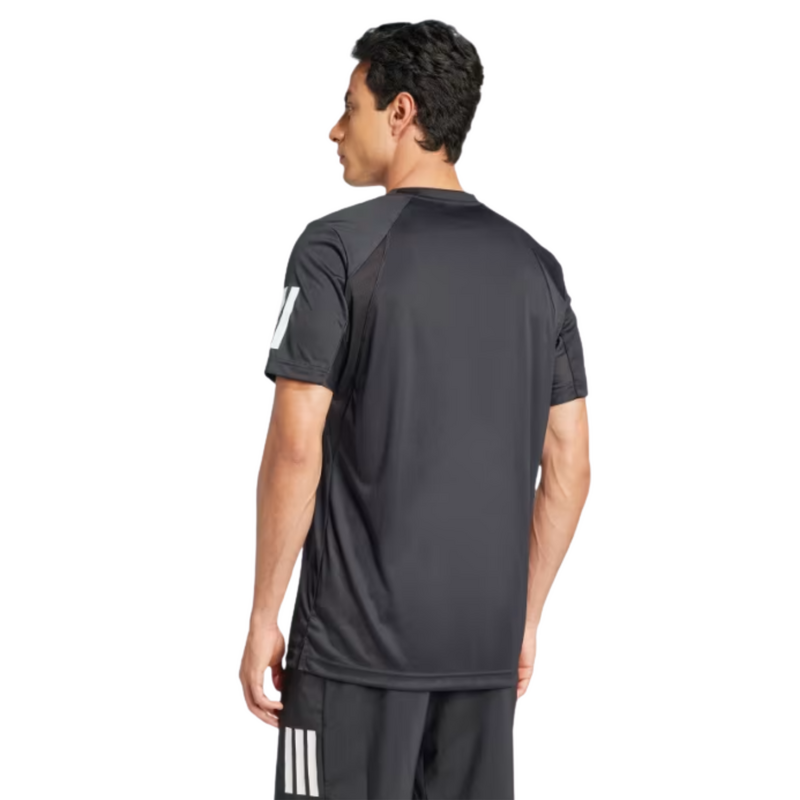 Adidas Club Climacool 3-Stripes T-paita musta JG0978