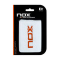 NOX Wristband Blanco Rojo