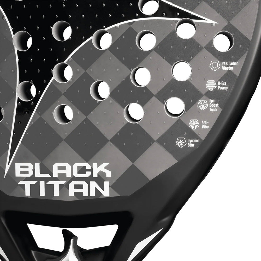 StarVie Black Titan 26 padelmaila yksityiskohta