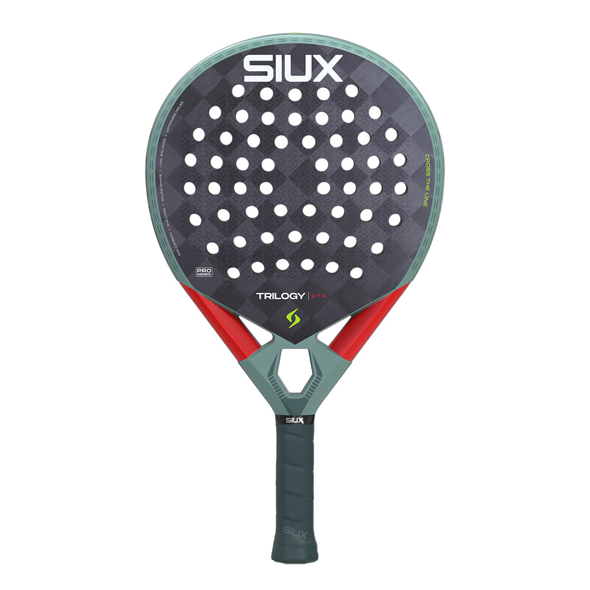 Siux Trilogy Pro 2026 Ash Green padelmaila