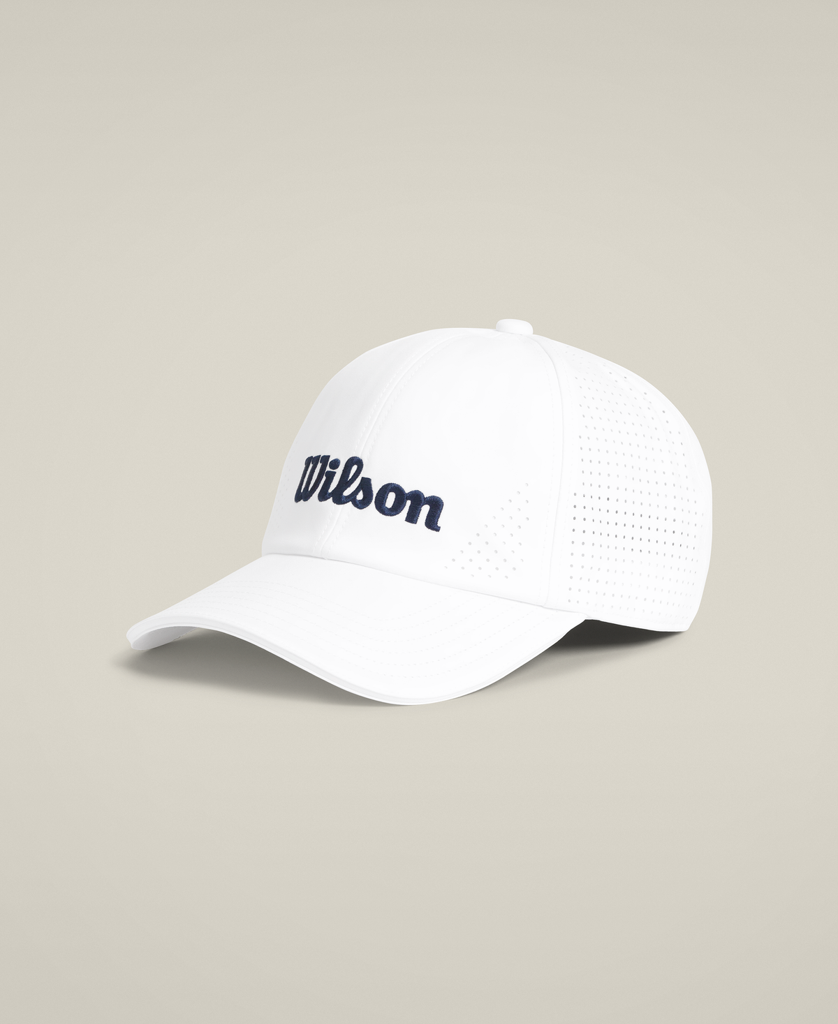 Wilson Active Perforated Cap lippis valkoinen