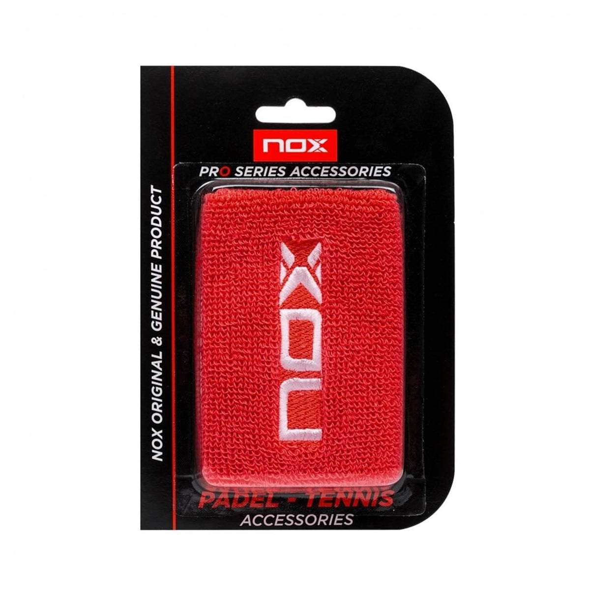 NOX Wristband Roja Blanco