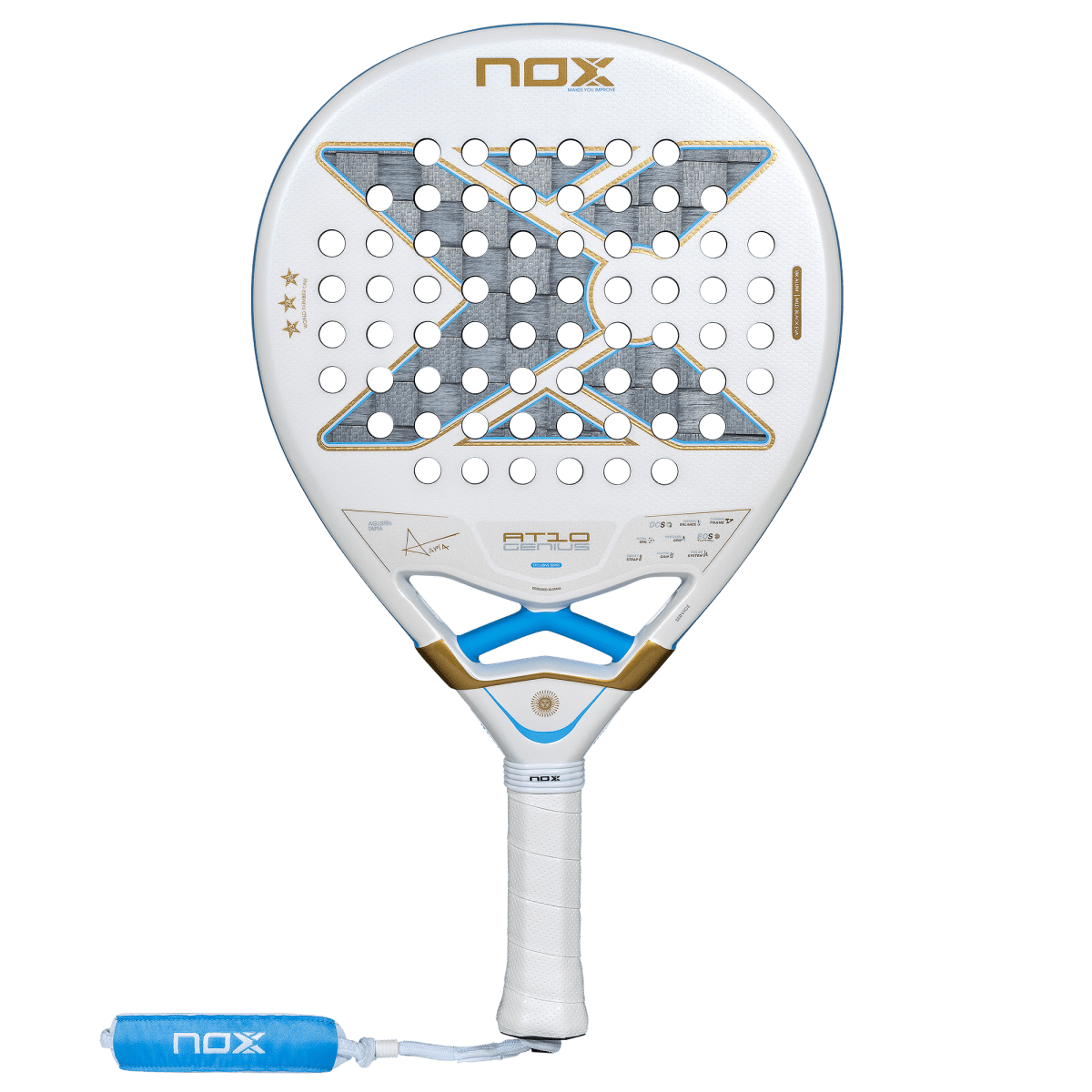 NOX AT10 Genius 18K Alum Buenos Aires Edition padelmaila