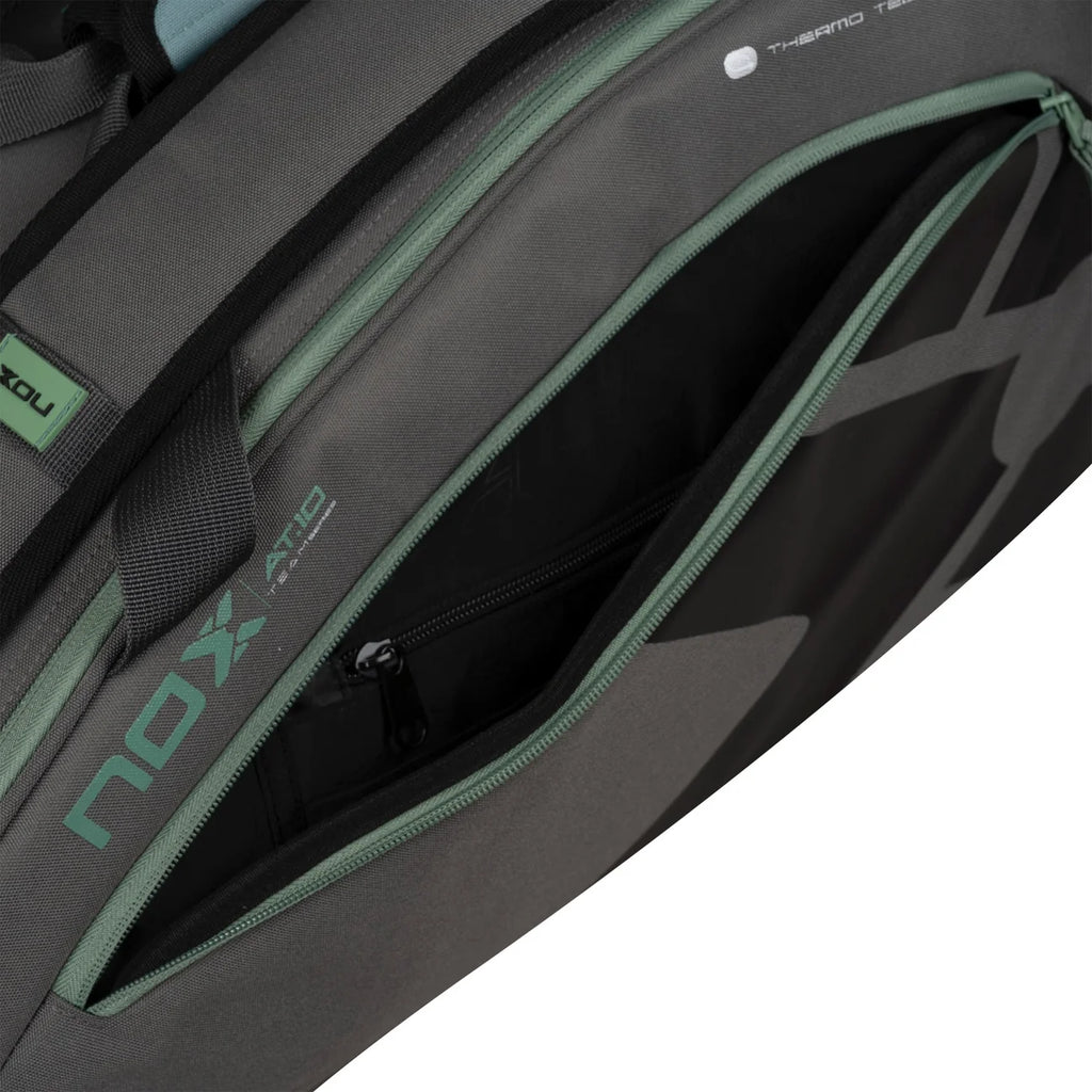 NOX AT10 Team Grey / Green Mailalaukku