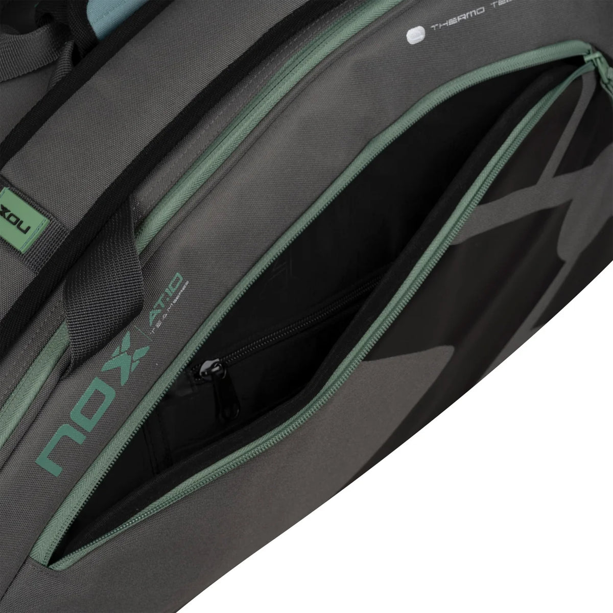 NOX AT10 Team Grey / Green Mailalaukku