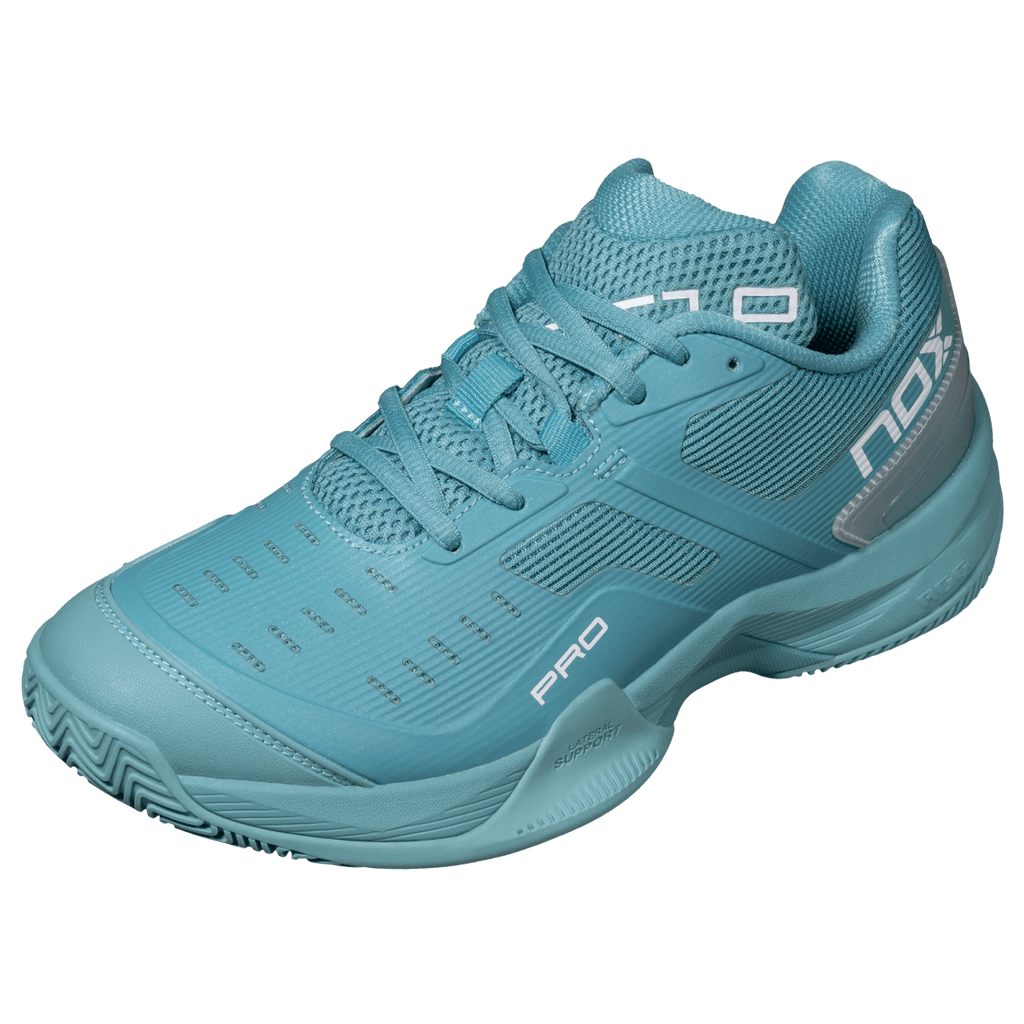 NOX AT10 Pro Turquoise / White padelkenkä, kuva 6