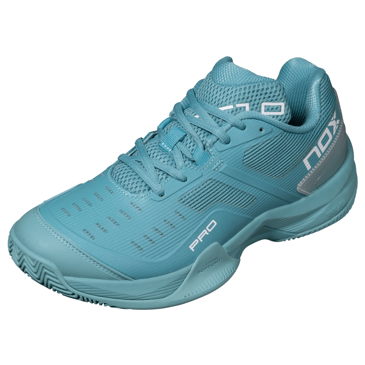 NOX AT10 Pro Turquoise / White padelkenkä, kuva 6