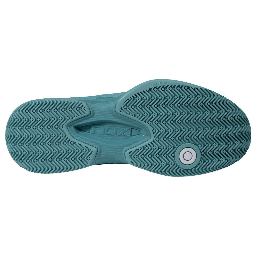 NOX AT10 Pro Turquoise / White padelkenkä, kuva 4
