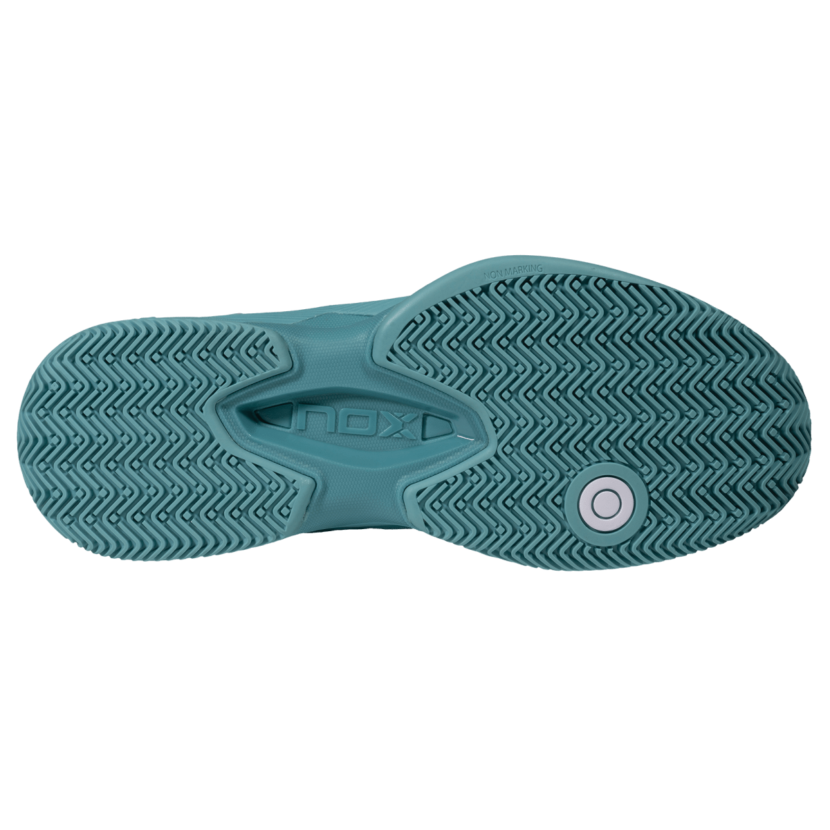 NOX AT10 Pro Turquoise / White padelkenkä, kuva 4