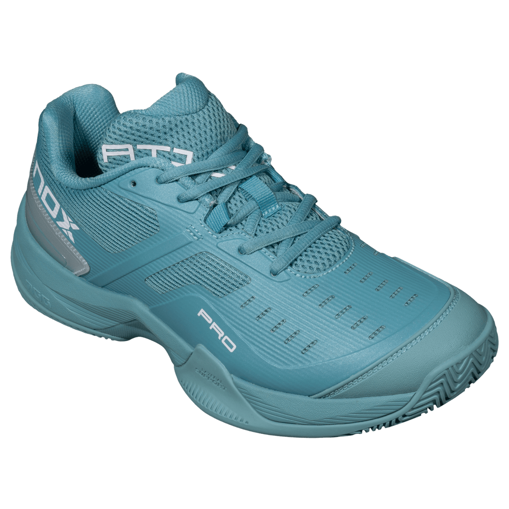 NOX AT10 Pro Turquoise / White padelkenkä, kuva 2