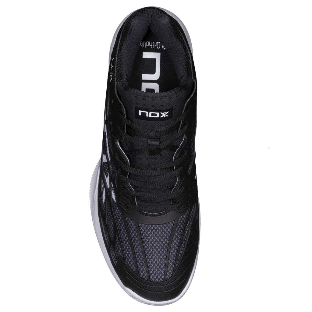 NOX AT10 Lux Black / White padelkenkä päältä