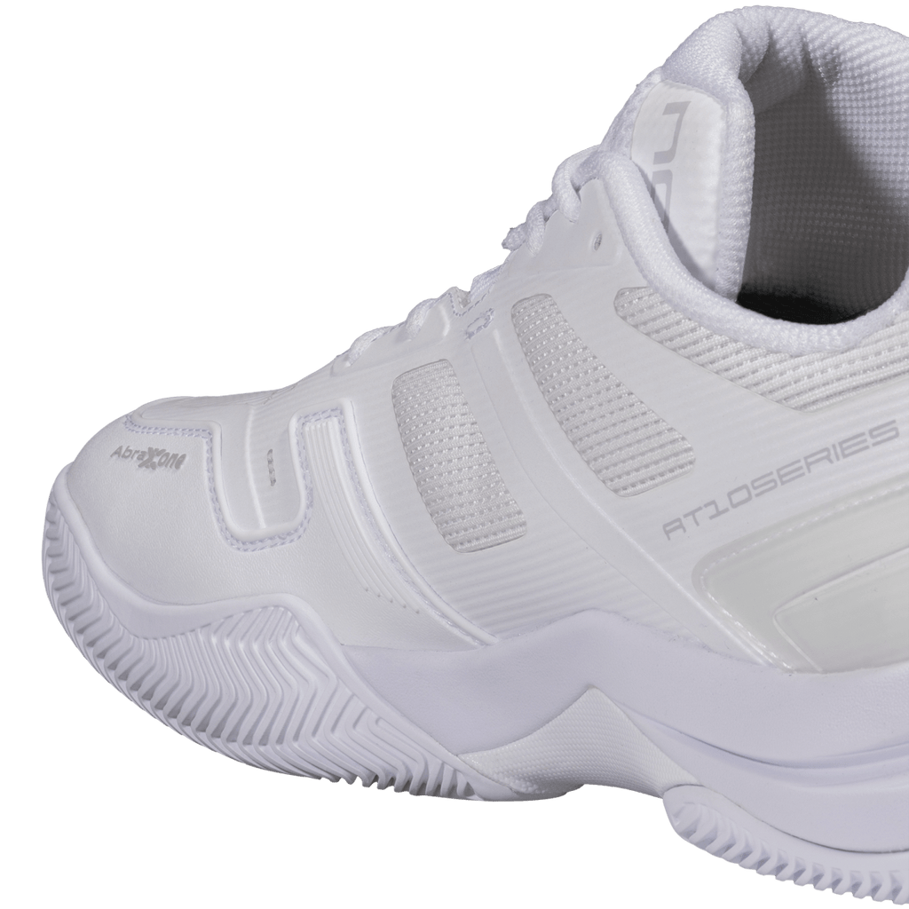 NOX AT10 Pro White / Grey padelkenkä takaa