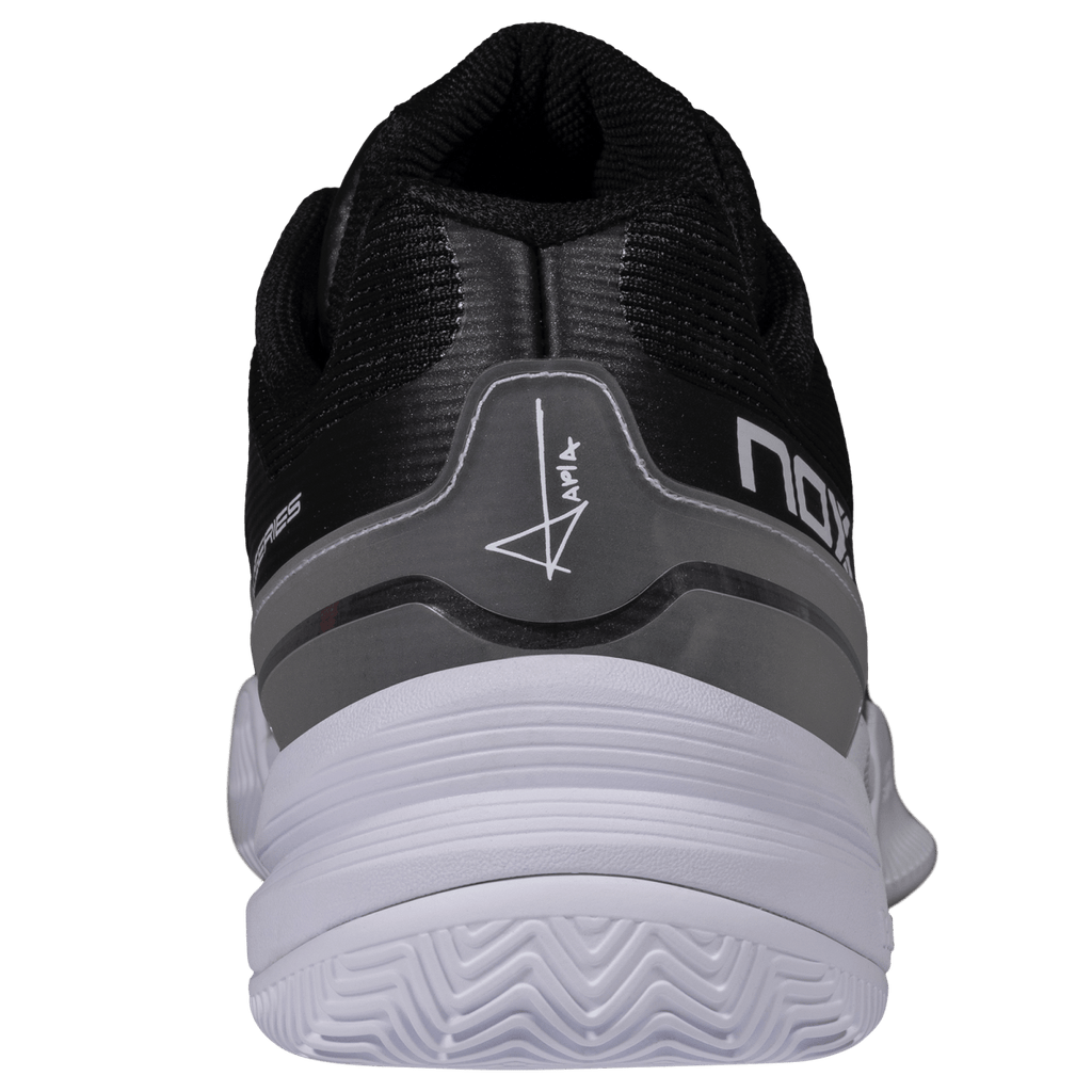 NOX AT10 Pro Black / White padelkenkä päältä