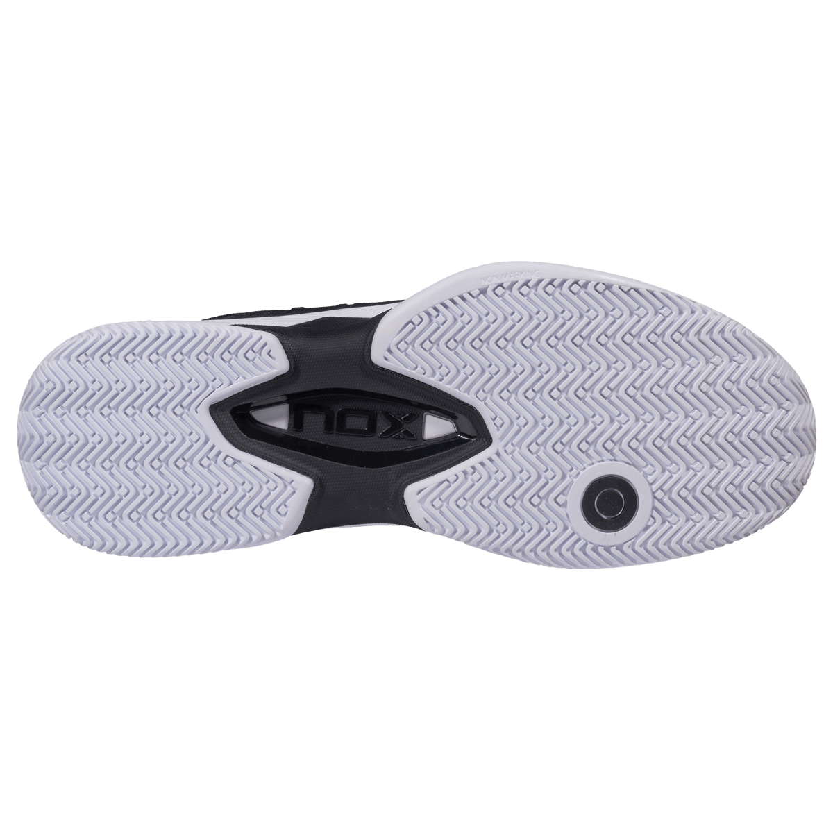NOX ML10 Hexa Black / White padelkenkä takaa